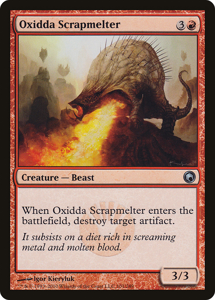 Oxidda Scrapmelter (101) Foil - Scars of Mirrodin