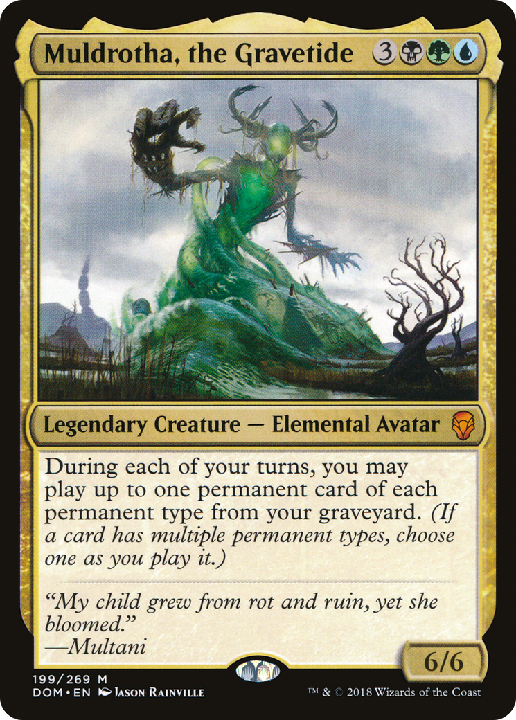 Muldrotha, the Gravetide (199) - Dominaria