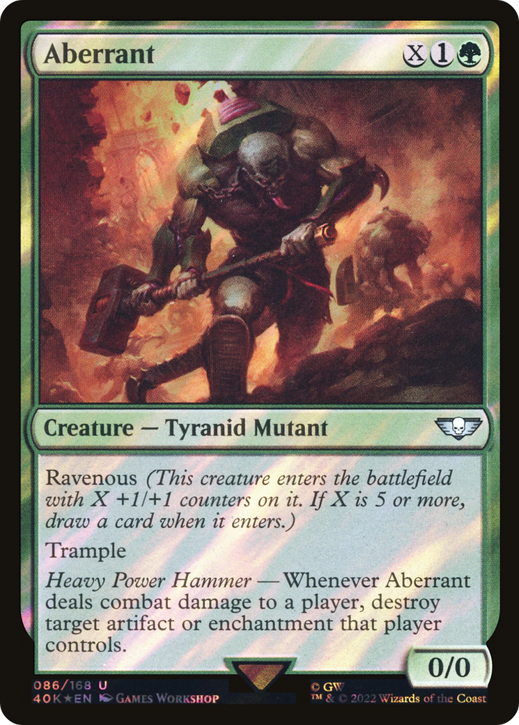 Aberrant (086) Surge Foil - Warhammer 40,000 Commander