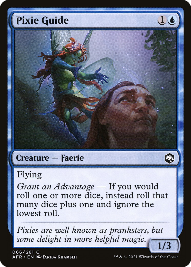 Pixie Guide (066) Foil - Adventures in the Forgotten Realms