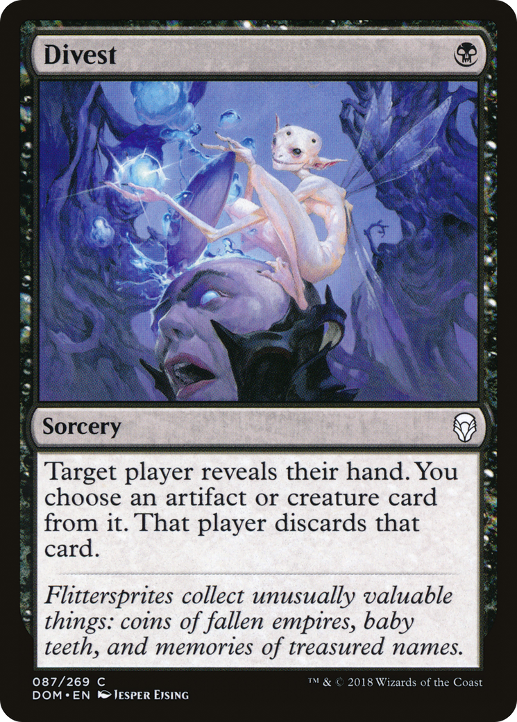 Divest (087) Foil - Dominaria