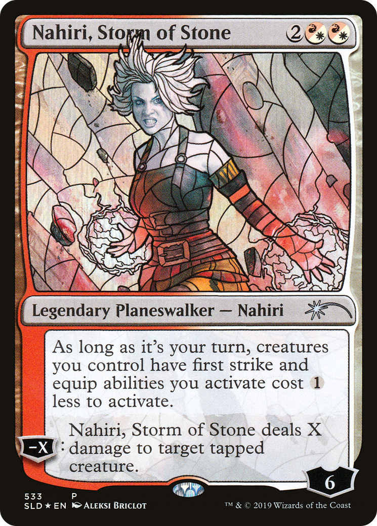 Nahiri, Storm of Stone (533) Foil - Secret Lair Drop