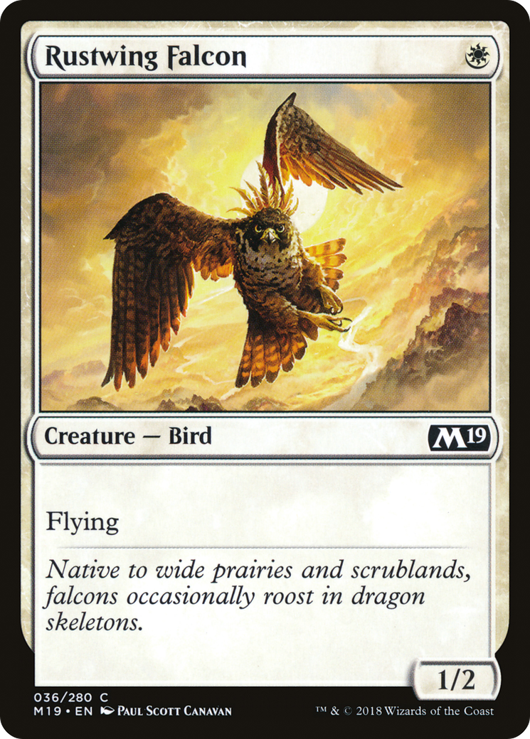 Rustwing Falcon (036) - Core Set 2019