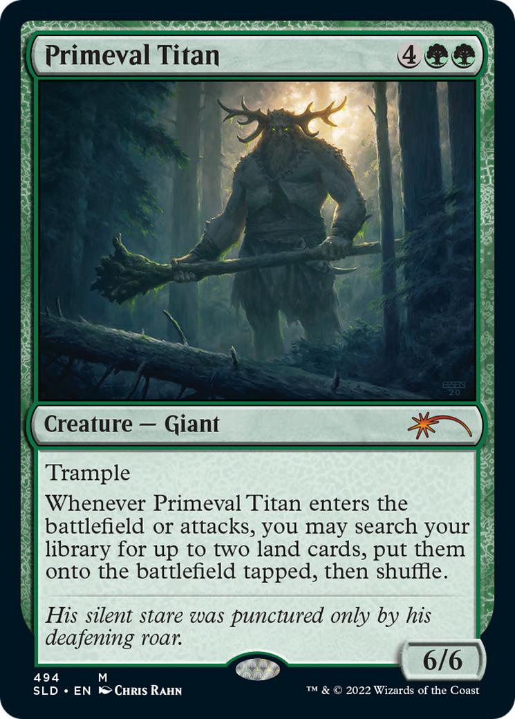 Primeval Titan (494) Foil - Secret Lair Drop