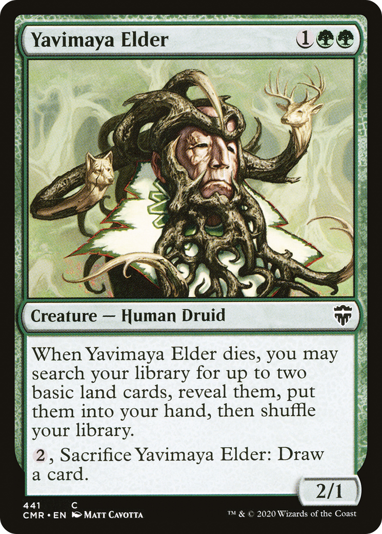 Yavimaya Elder (441) - Commander Legends