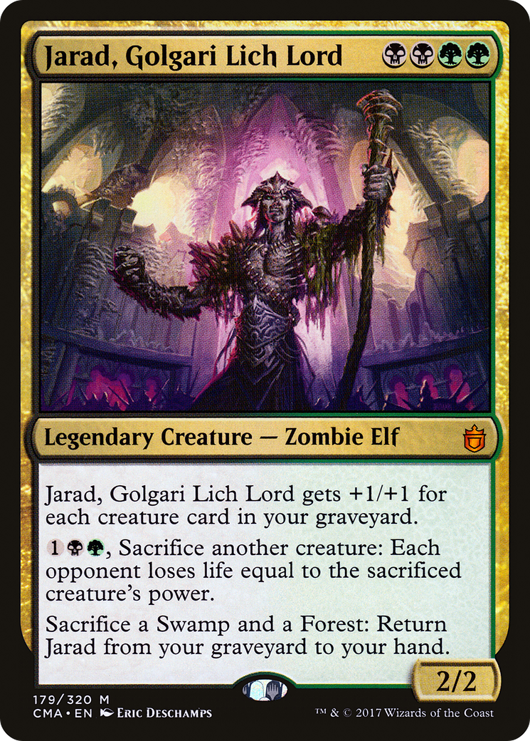 Jarad, Golgari Lich Lord (179) - Commander Anthology