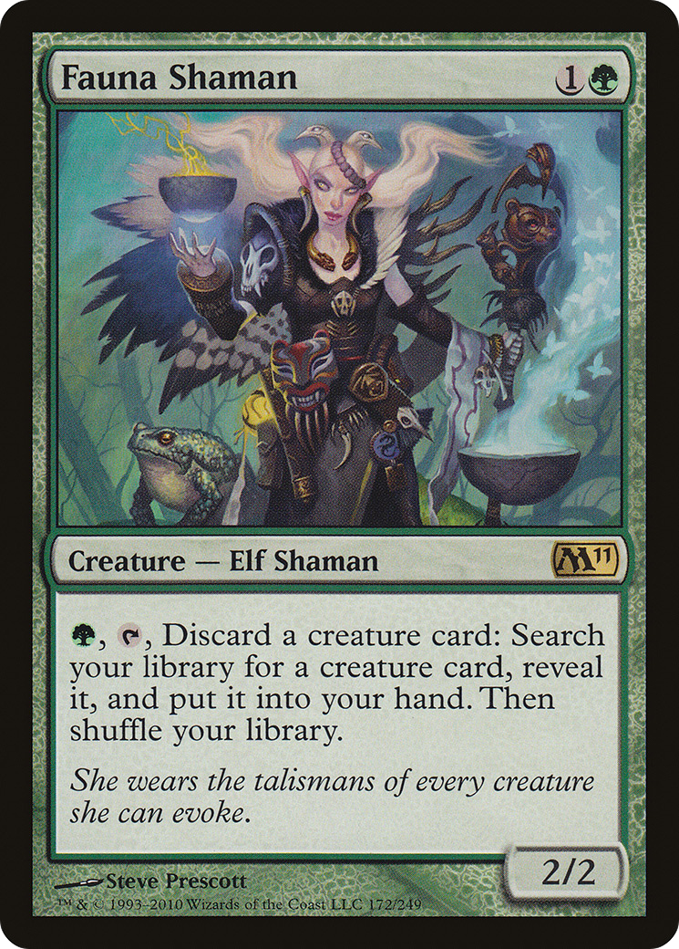 Fauna Shaman (172) Foil - Magic 2011