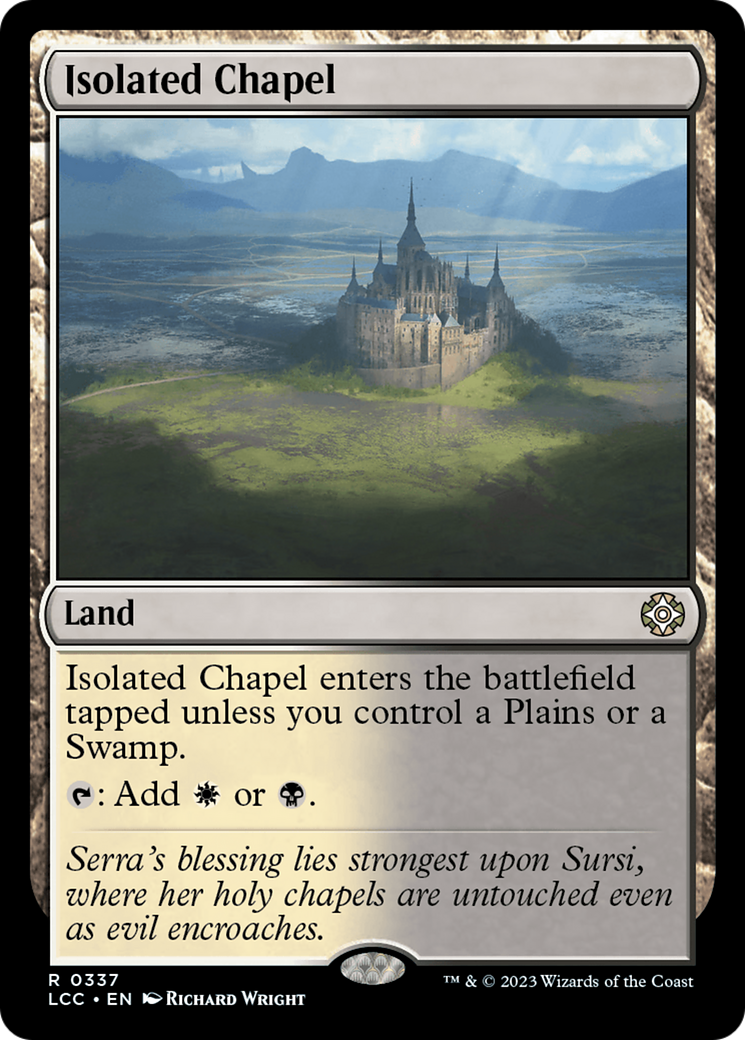 Isolated Chapel (337) - The Lost Caverns of Ixalan Commander