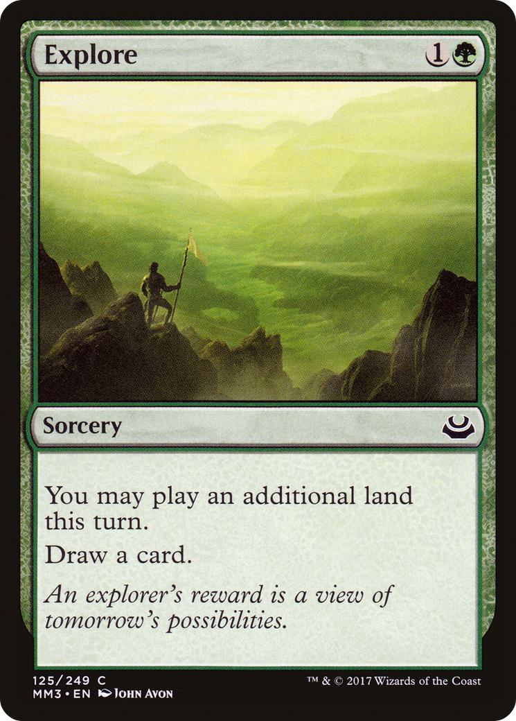 Explore (125) Foil - Modern Masters 2017