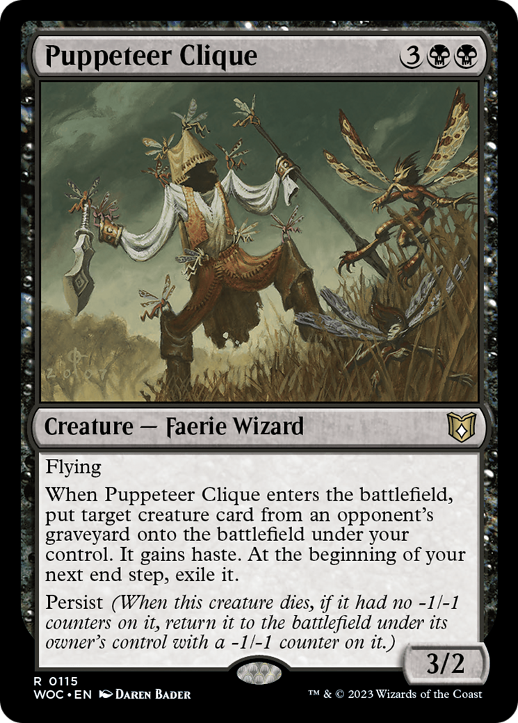Puppeteer Clique (115) - Wilds of Eldraine Commander