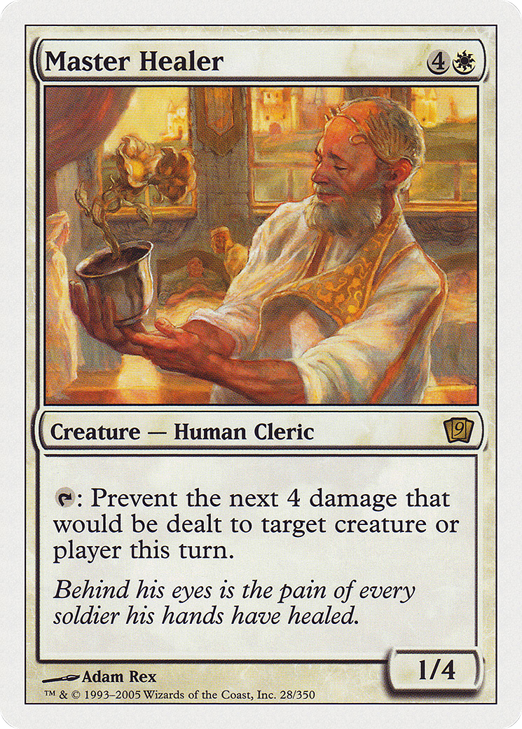 Master Healer (028) Foil - Ninth Edition