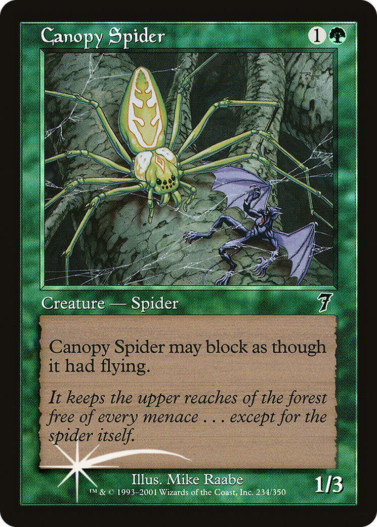 Canopy Spider (234) - Seventh Edition