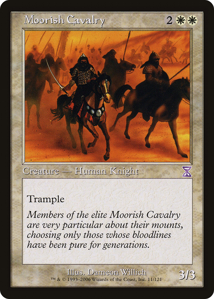 Moorish Cavalry (Retro) (011) Foil - Time Spiral Timeshifted