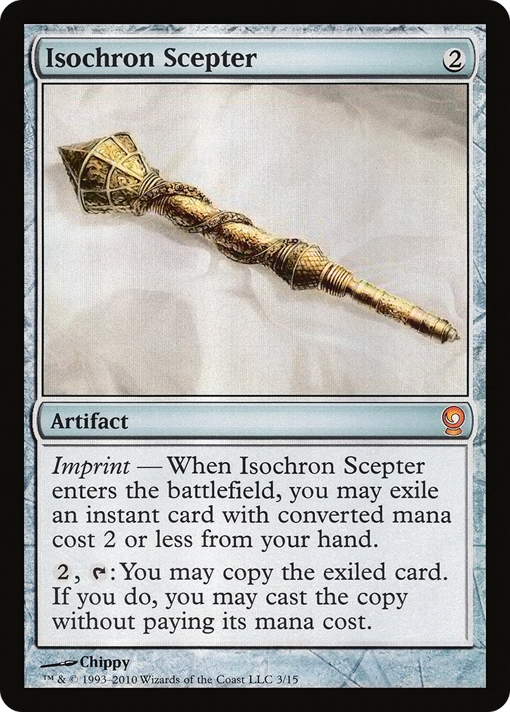 Isochron Scepter (003) Foil - From the Vault: Relics