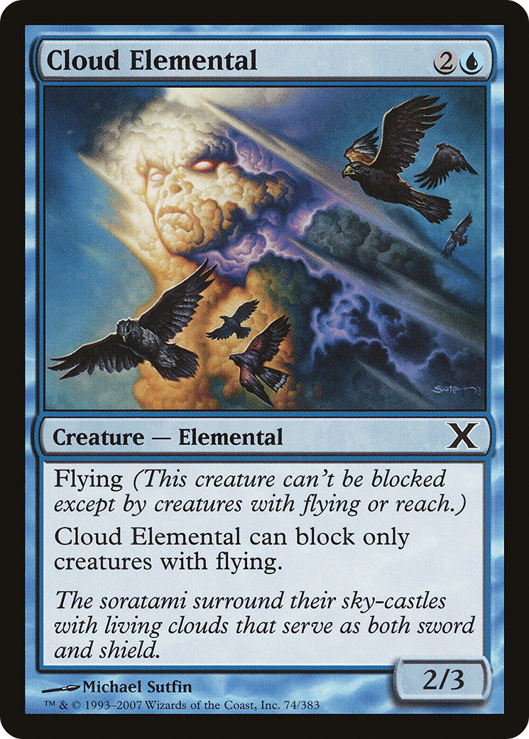 Cloud Elemental (074) - Tenth Edition
