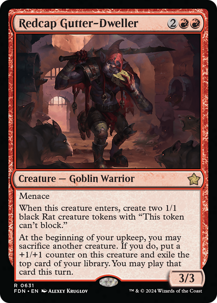 Redcap Gutter-Dweller (631)