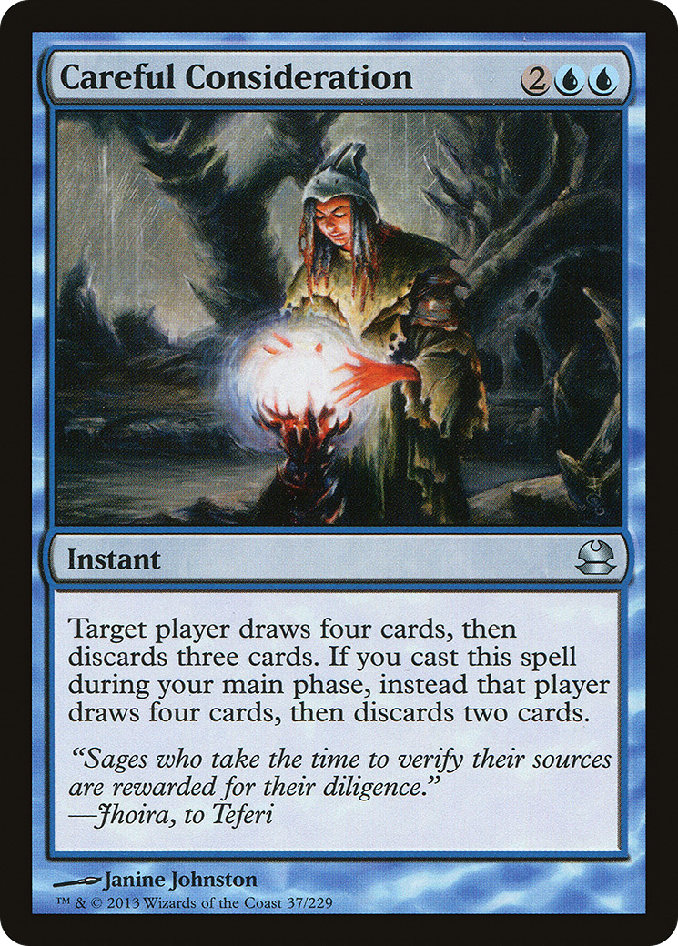 Careful Consideration (037) Foil - Modern Masters