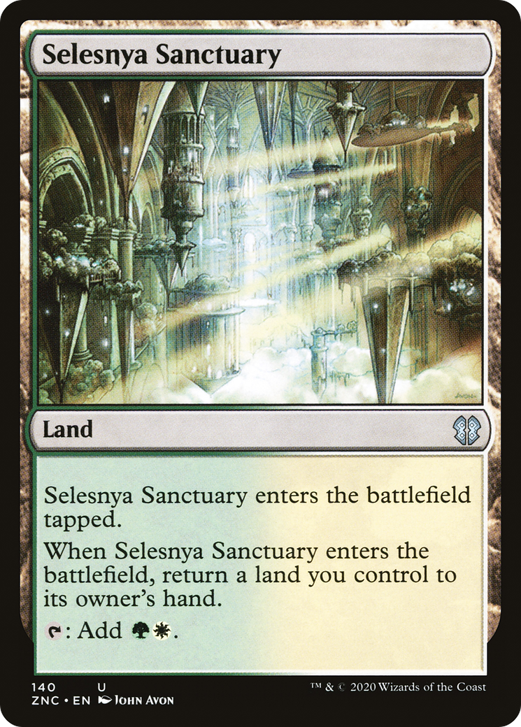 Selesnya Sanctuary (140) - Zendikar Rising Commander