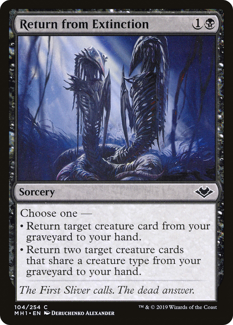 Return from Extinction (104) Foil - Modern Horizons