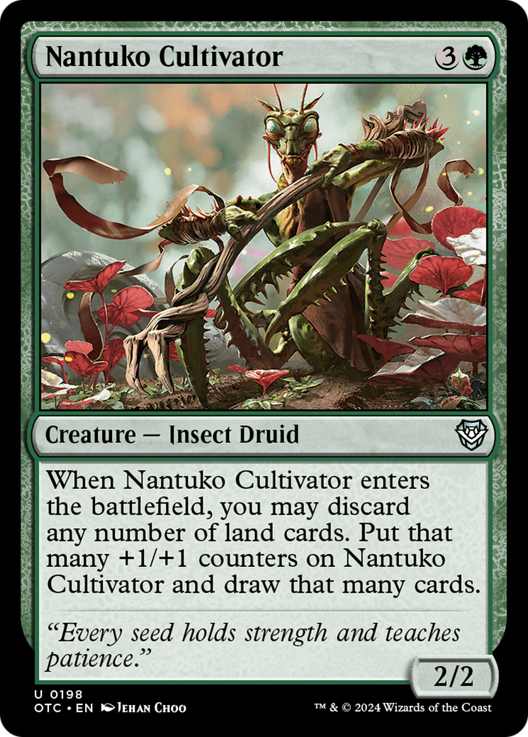 Nantuko Cultivator (198) - Outlaws of Thunder Junction Commander