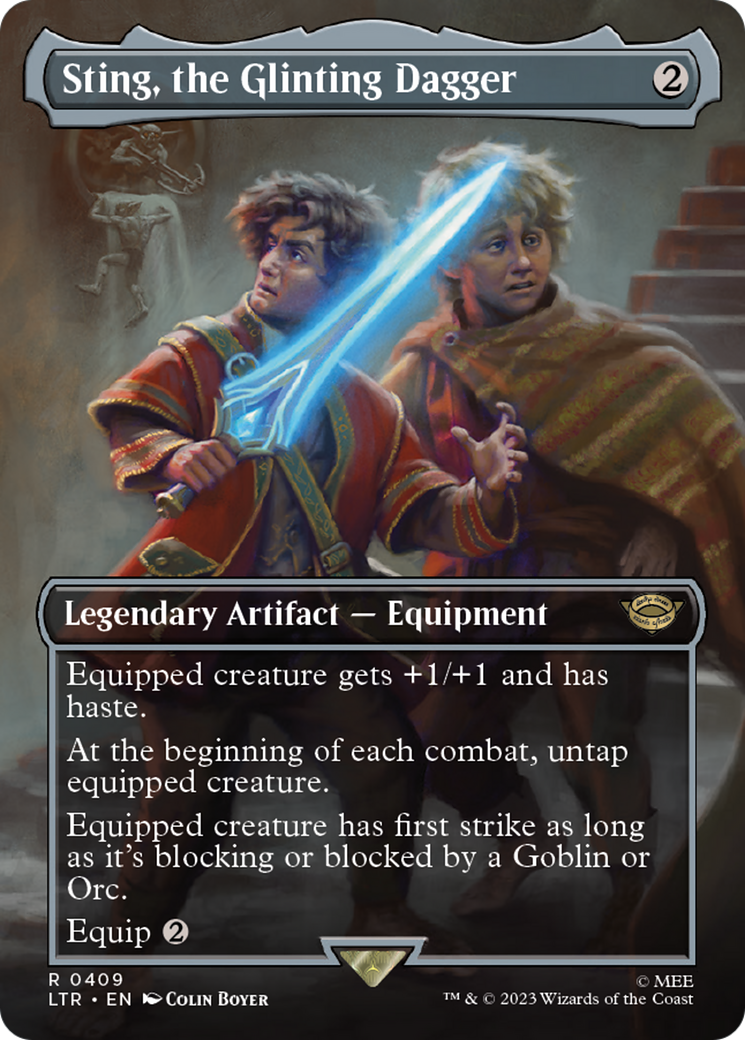 Sting, the Glinting Dagger (Borderless) (409) - The Lord of the Rings: Tales of Middle-earth
