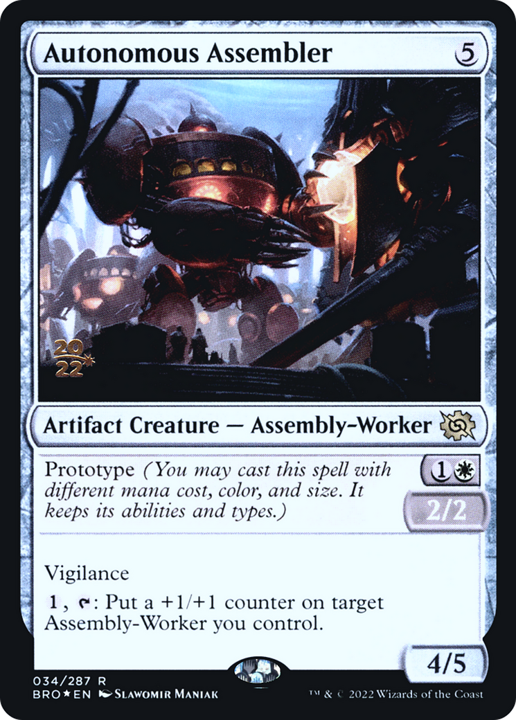 Autonomous Assembler (034) Foil - The Brothers' War Promos