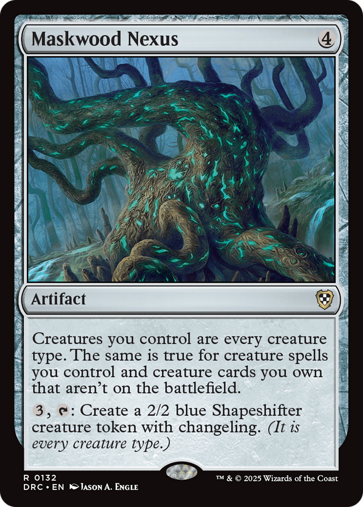 Maskwood Nexus (132) - Commander: Aetherdrift