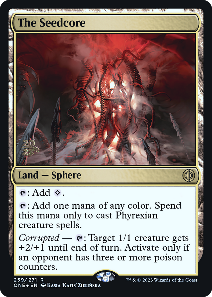 The Seedcore (259) Foil - Phyrexia: All Will Be One Promos