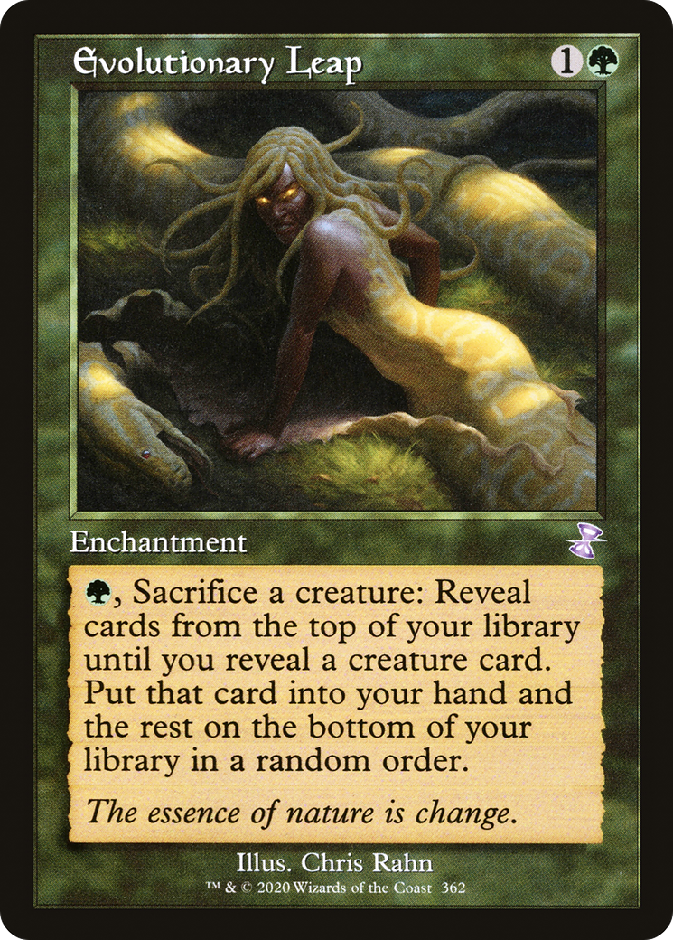 Evolutionary Leap (Retro) (362) Foil - Time Spiral Remastered