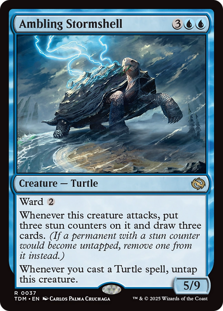 Ambling Stormshell (037) - Tarkir: Dragonstorm