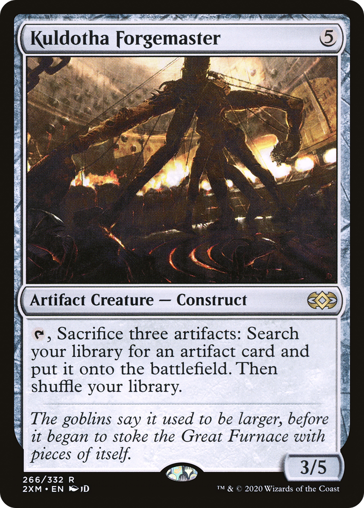 Kuldotha Forgemaster (266) Foil - Double Masters