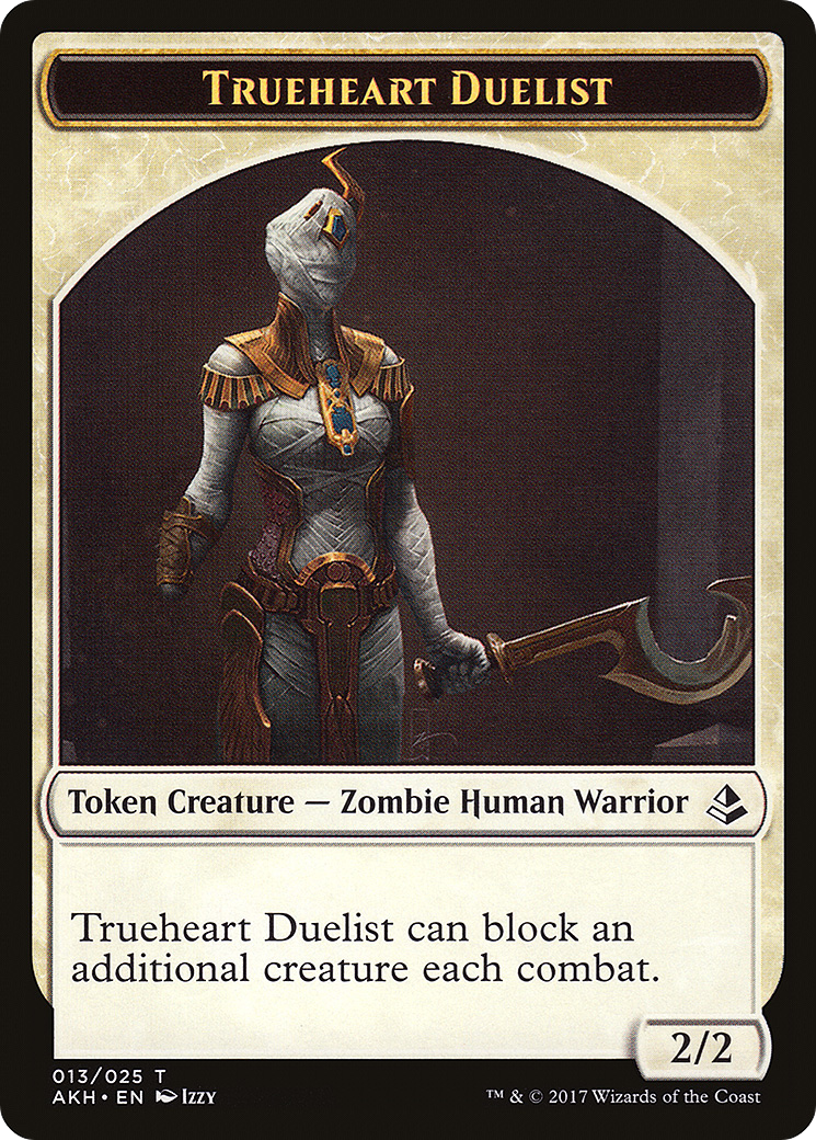 Trueheart Duelist Token (013) - Amonkhet Tokens