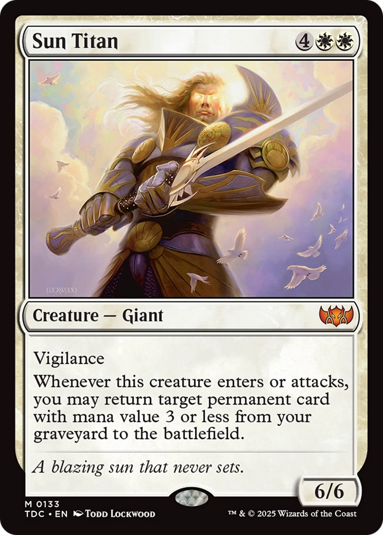 Sun Titan (133) - Commander: Tarkir: Dragonstorm