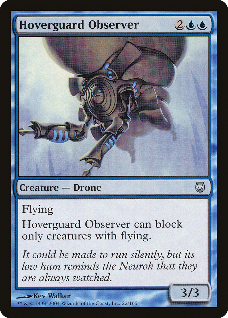 Hoverguard Observer (022) Foil - Darksteel