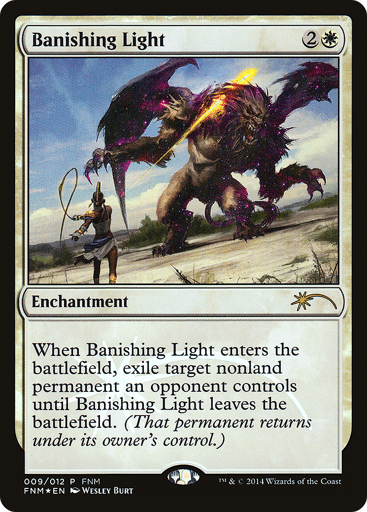 Banishing Light (009) Foil - Friday Night Magic 2014