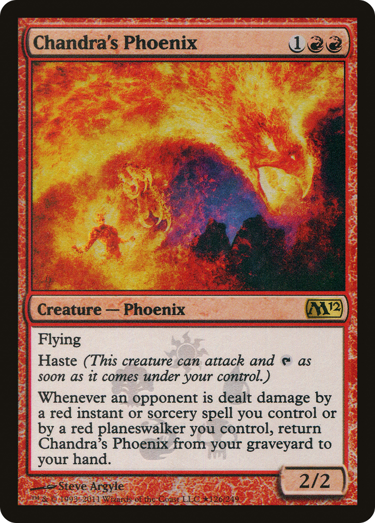 Chandra's Phoenix (126★) Foil - Magic 2012 Promos
