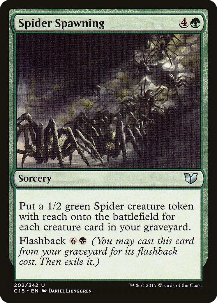 Spider Spawning (202) - Commander 2015
