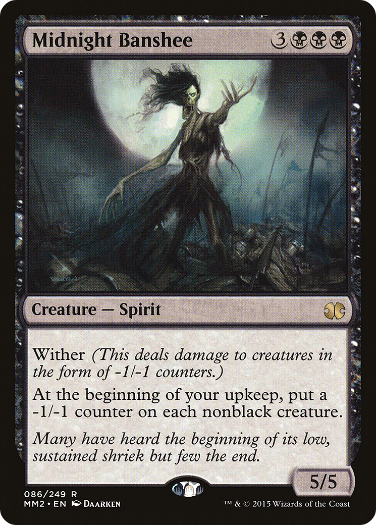 Midnight Banshee (086) Foil - Modern Masters 2015
