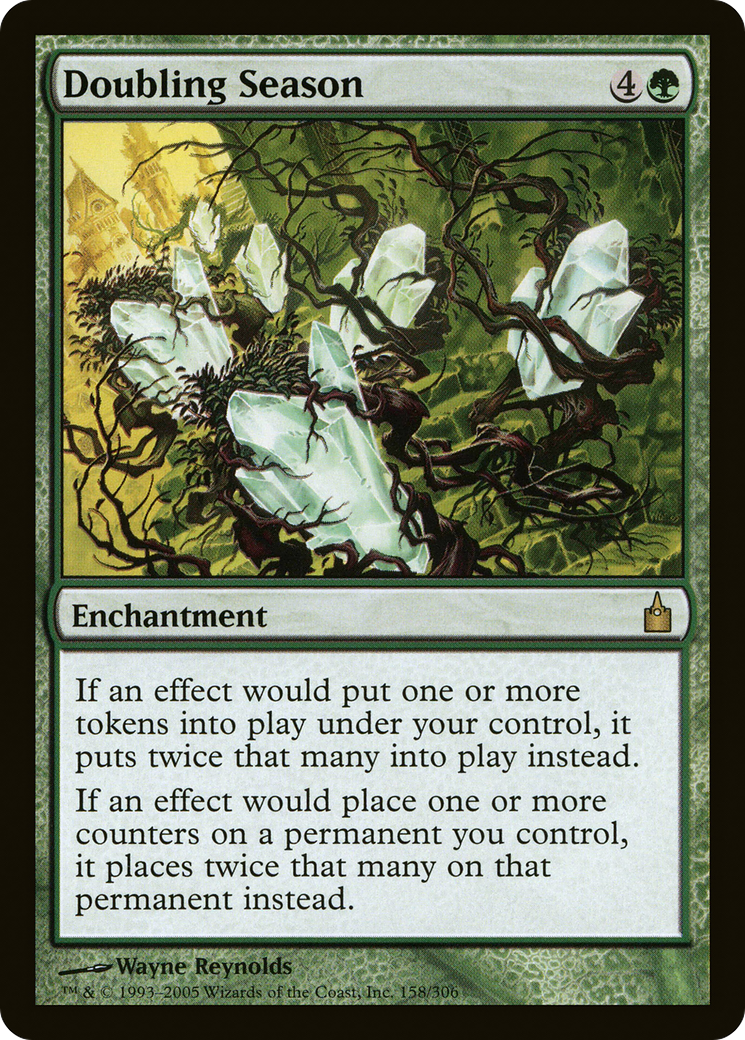 Doubling Season (158) Foil - Ravnica: City of Guilds