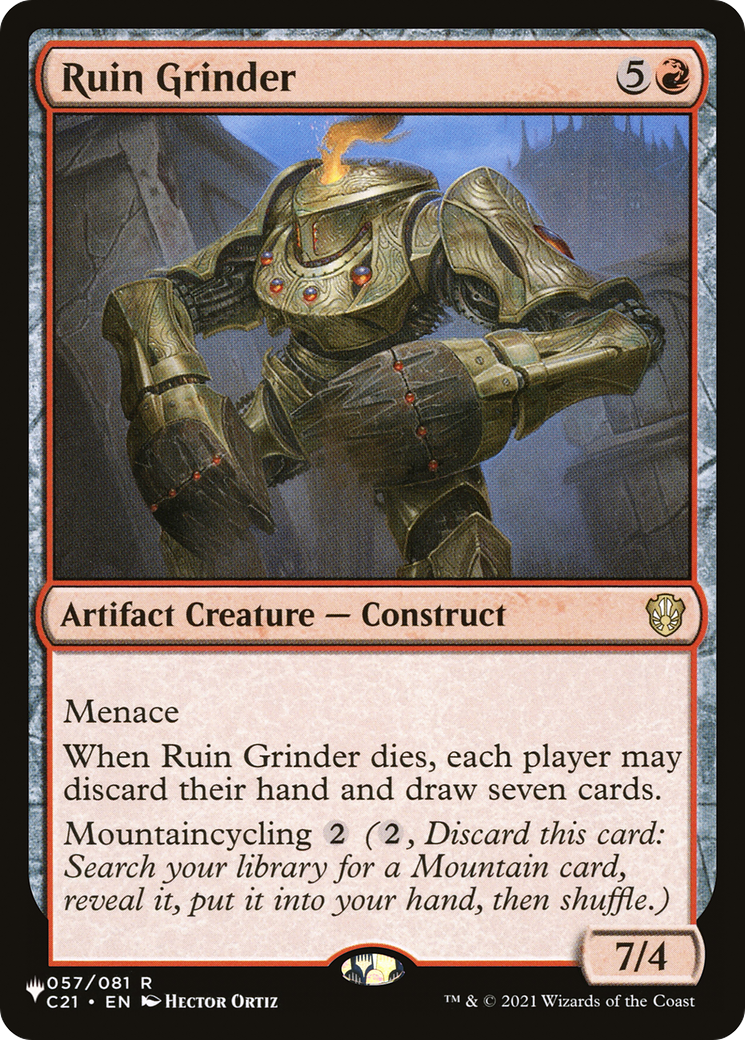Ruin Grinder (C21-57) - The List