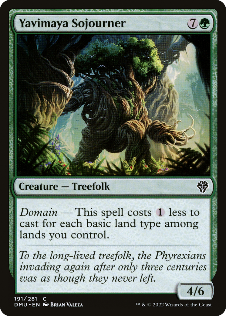 Yavimaya Sojourner (191) - Dominaria United