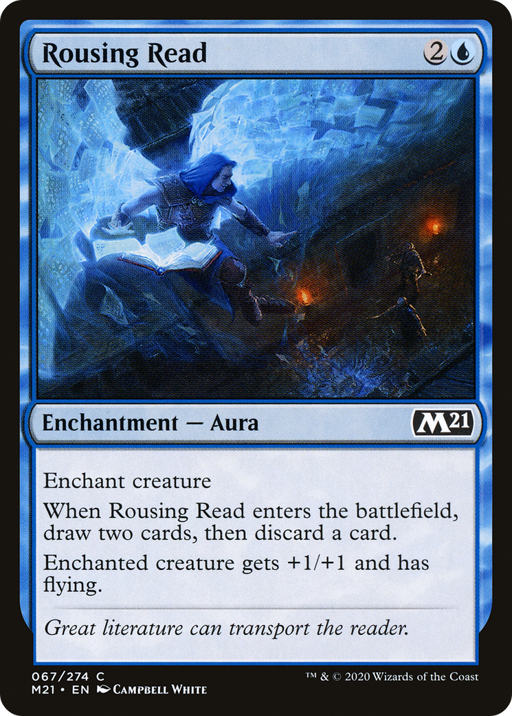 Rousing Read (067) Foil - Core Set 2021