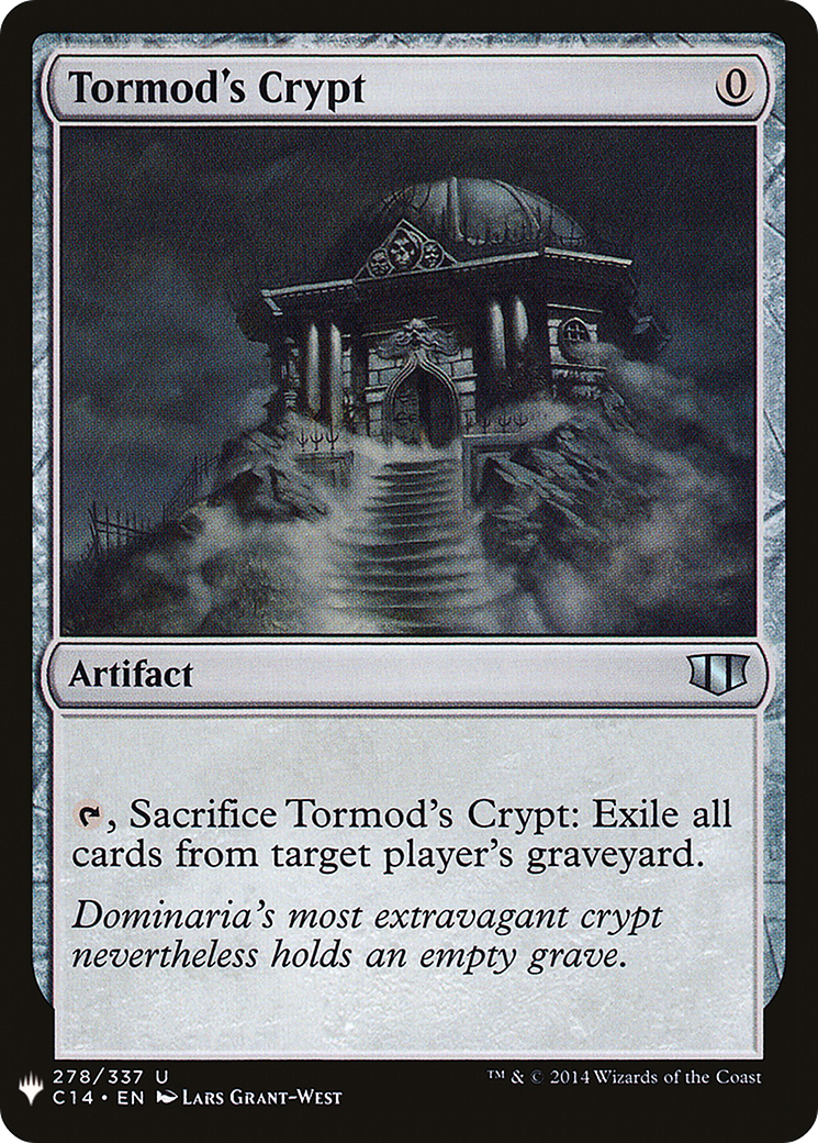 Tormod's Crypt (C14-278) - The List