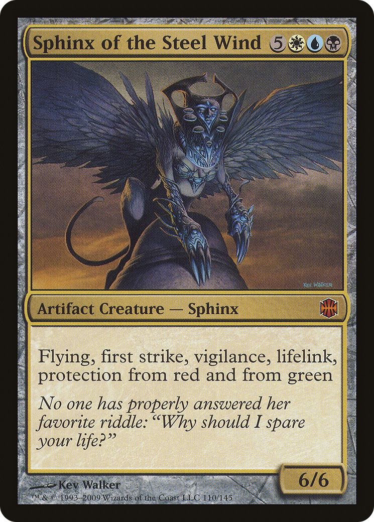 Sphinx of the Steel Wind (110) - Alara Reborn