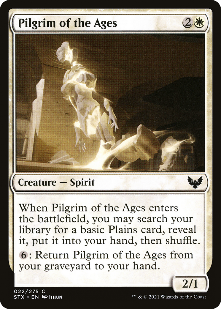 Pilgrim of the Ages (022) Foil - Strixhaven: School of Mages