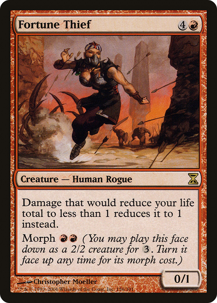 Fortune Thief (156) Foil - Time Spiral