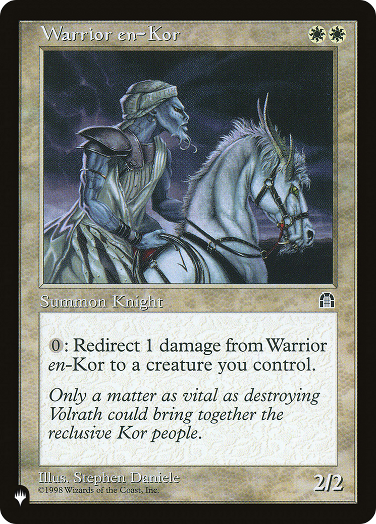 Warrior en-Kor (Retro) - The List