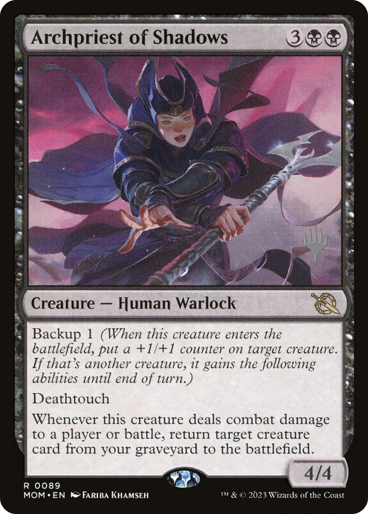 Archpriest of Shadows (89p) - March of the Machine Promos
