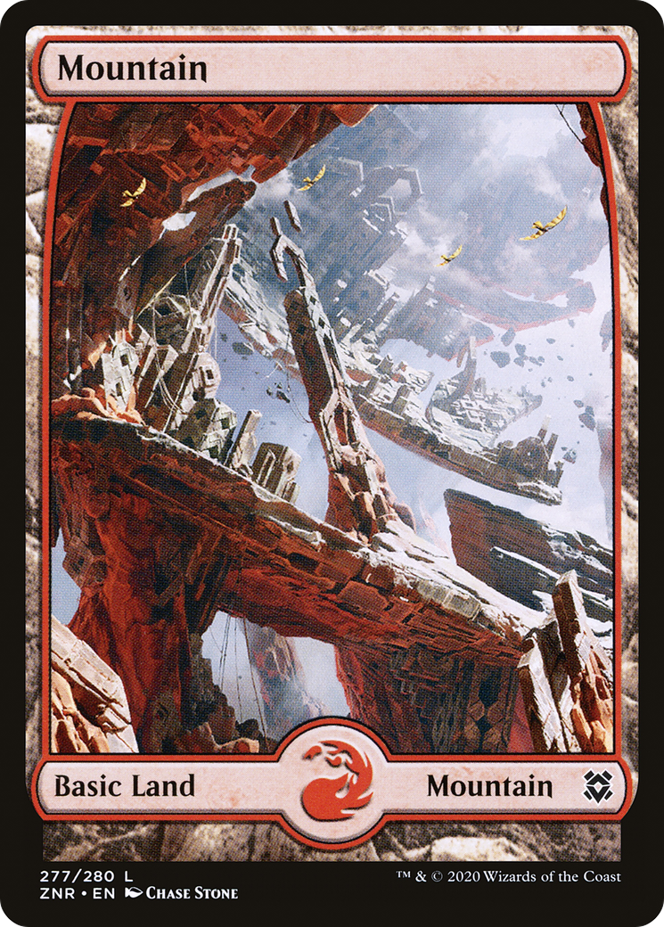 Mountain – Full Art (277) Foil - Zendikar Rising
