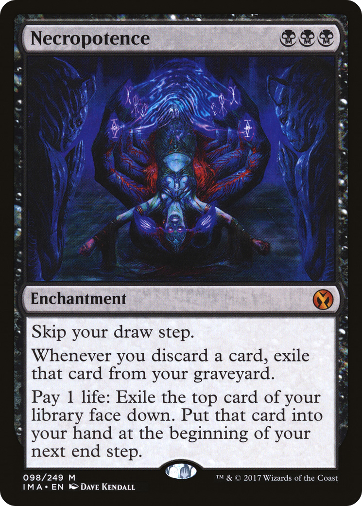 Necropotence (098) - Iconic Masters